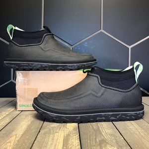 Sanuk Chiba Journey LX Black Slip On Loafer Warm